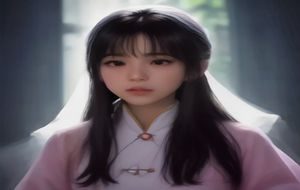 年轻女性未成年人网络保护专家在讲座台前讲解青少年模式设置方法